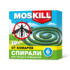 МОСКИЛЛ   Спирали от комаров   10шт.   *60